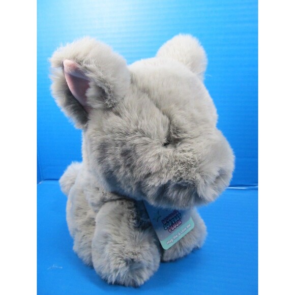 World’s Softest Plush Gray Puppy Dog Soft Cuddly Stuffed Animal 10" w/Tag - Picture 2 of 7